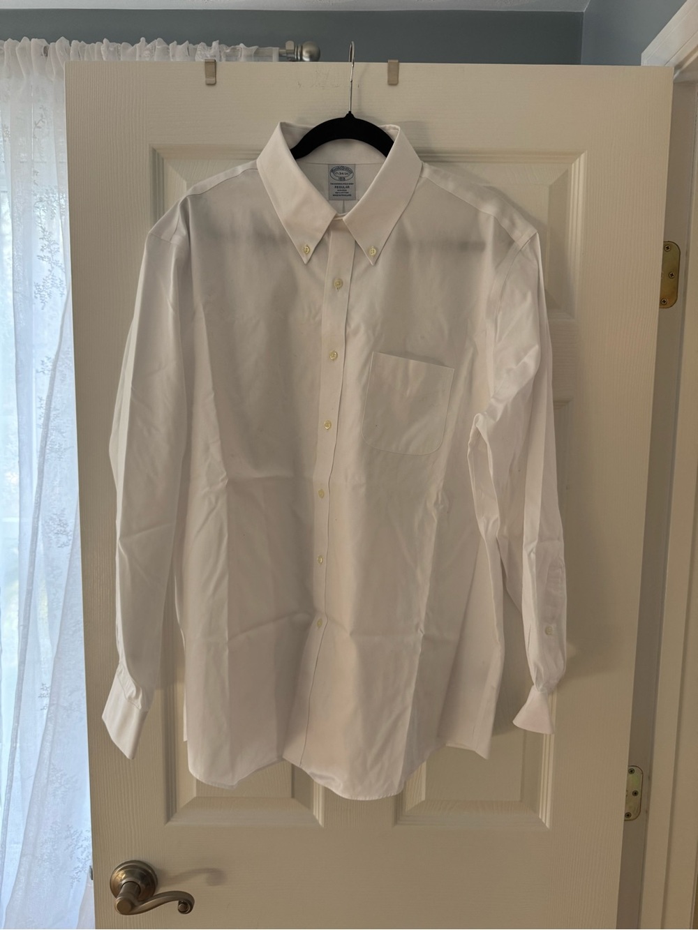 Brooks Brothers Dress Shirt White 17-34/35